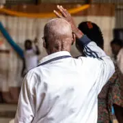 Pastor Steve Preaches at Pastor Satati Church-Iganga